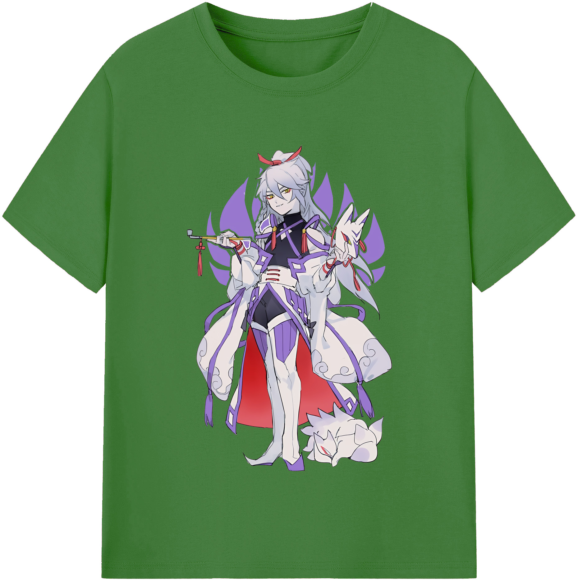 （画像用） 妖怪ウォッチ Yo-kai Watch レディースカジュアルプリントTシャツ（綿100％）